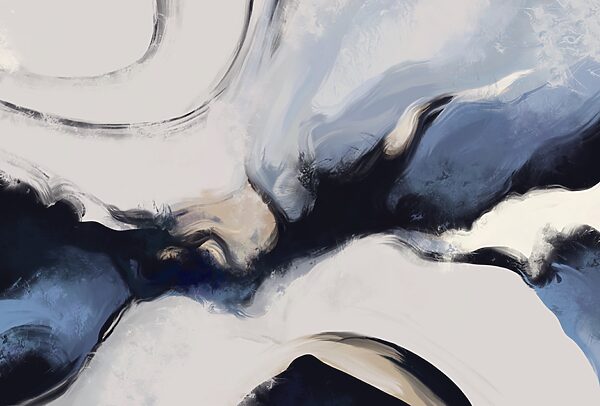 Ondas abstractas em tons suaves Ondas abstractas em tons suaves