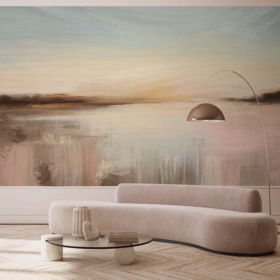 Pintura de uma paisagem