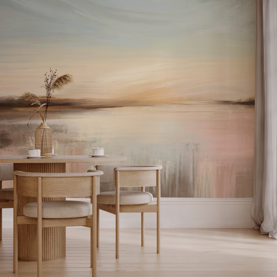Pintura de uma paisagem