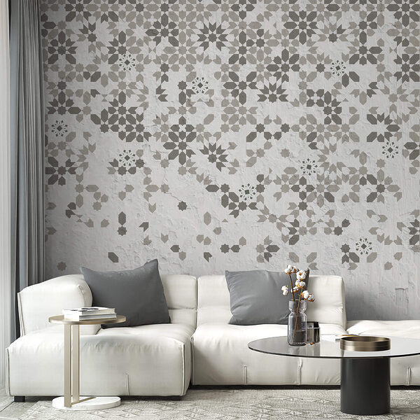 Papel de parede Papel de parede Parede com muitos padrões diferentes (REF: t00235)