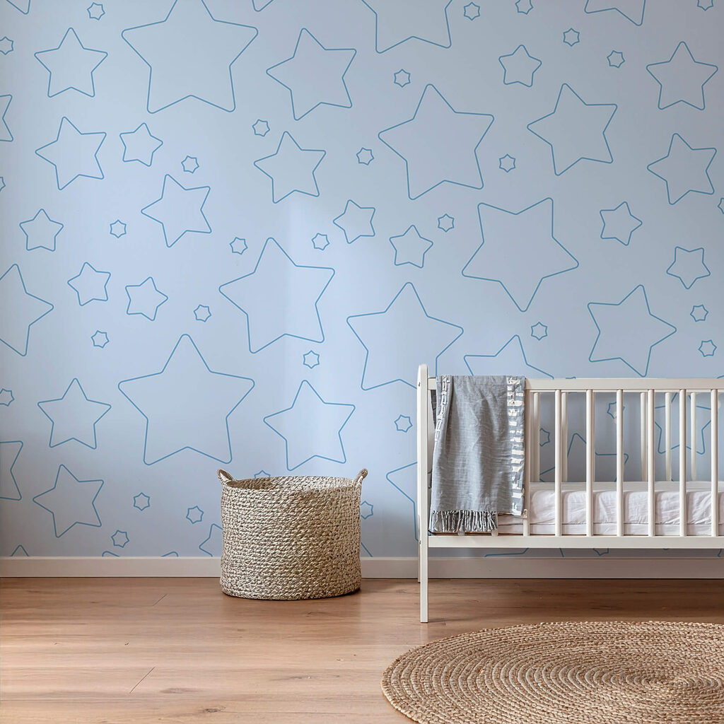 Fundo azul com estrelas Fundo azul com estrelas