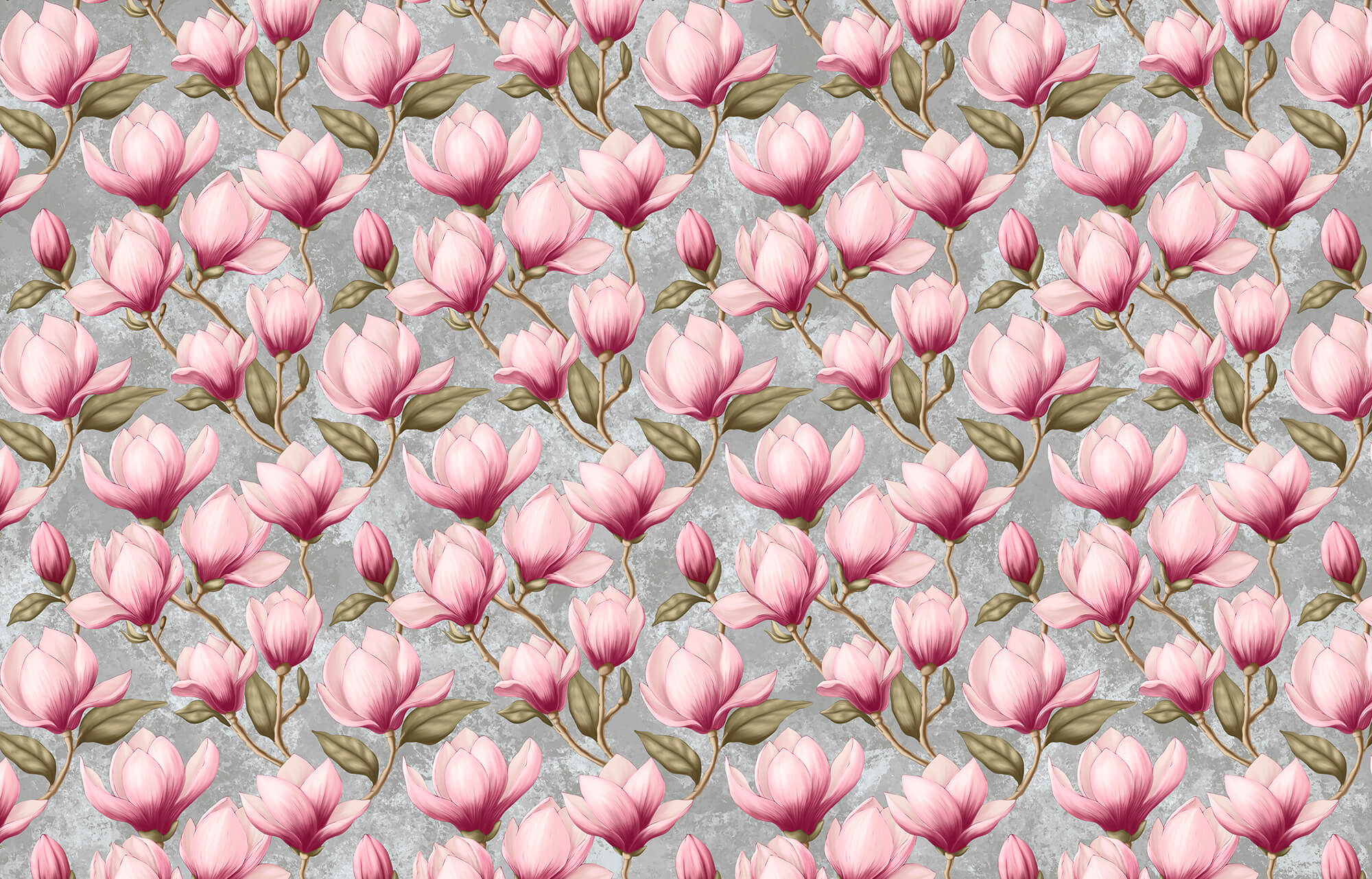 Pattern of pink flowers Pattern of pink flowers