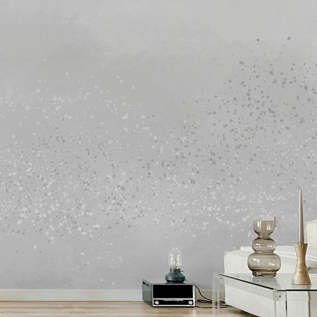 Fundo branco com pequenas manchas