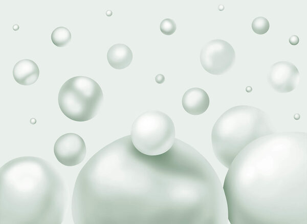 Group of white balls