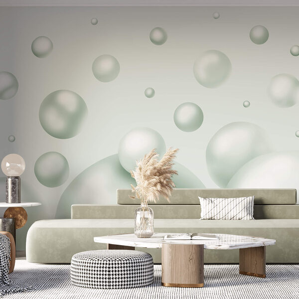 Grupo de bolas brancas