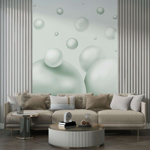 Grupo de bolas brancas