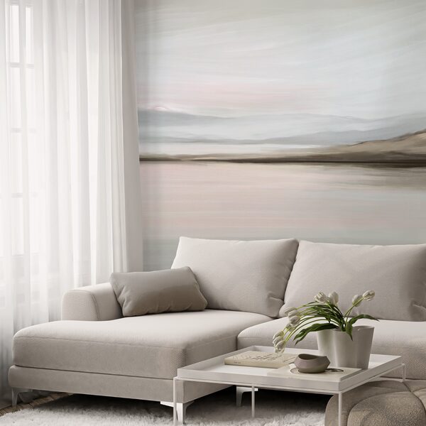 Pintura de uma paisagem