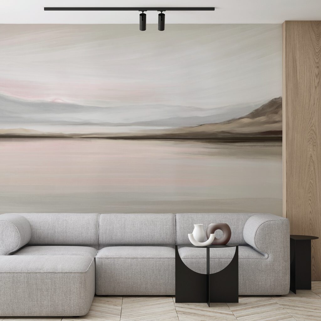 Pintura de uma paisagem