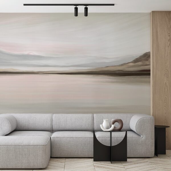 Pintura de uma paisagem