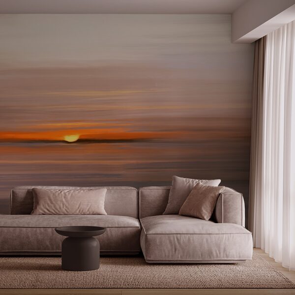 Pôr do sol sobre a água