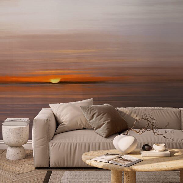 Pôr do sol sobre a água