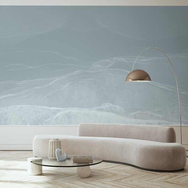 Paisagem branca e cinza