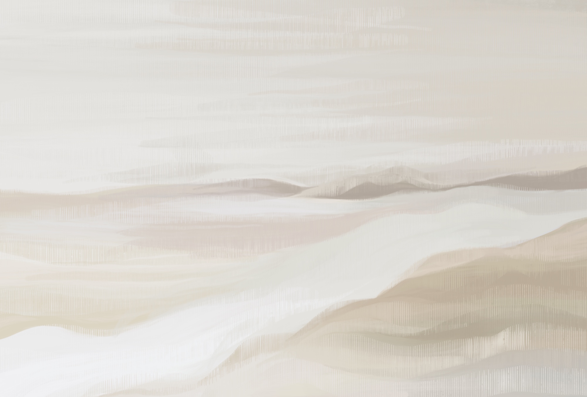 Painting of a desert landscape