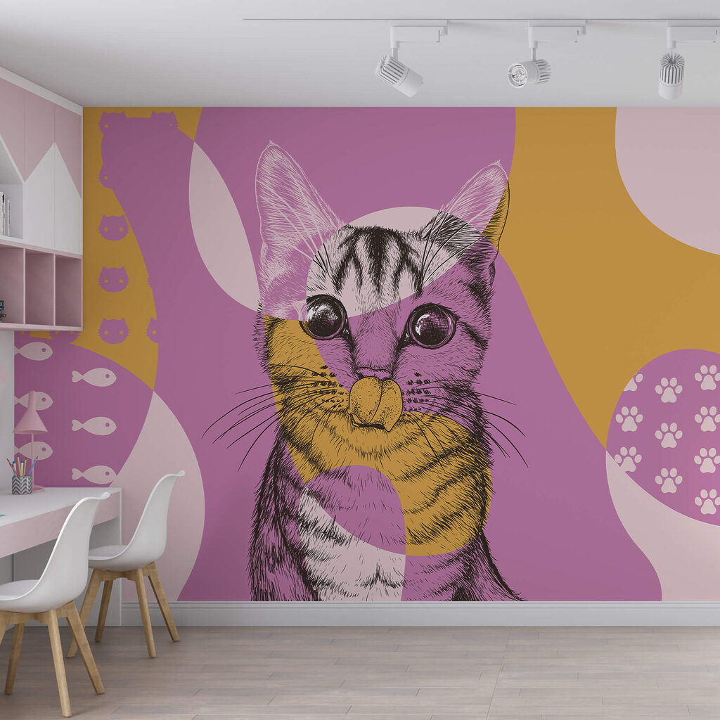 Gato com nariz de rato