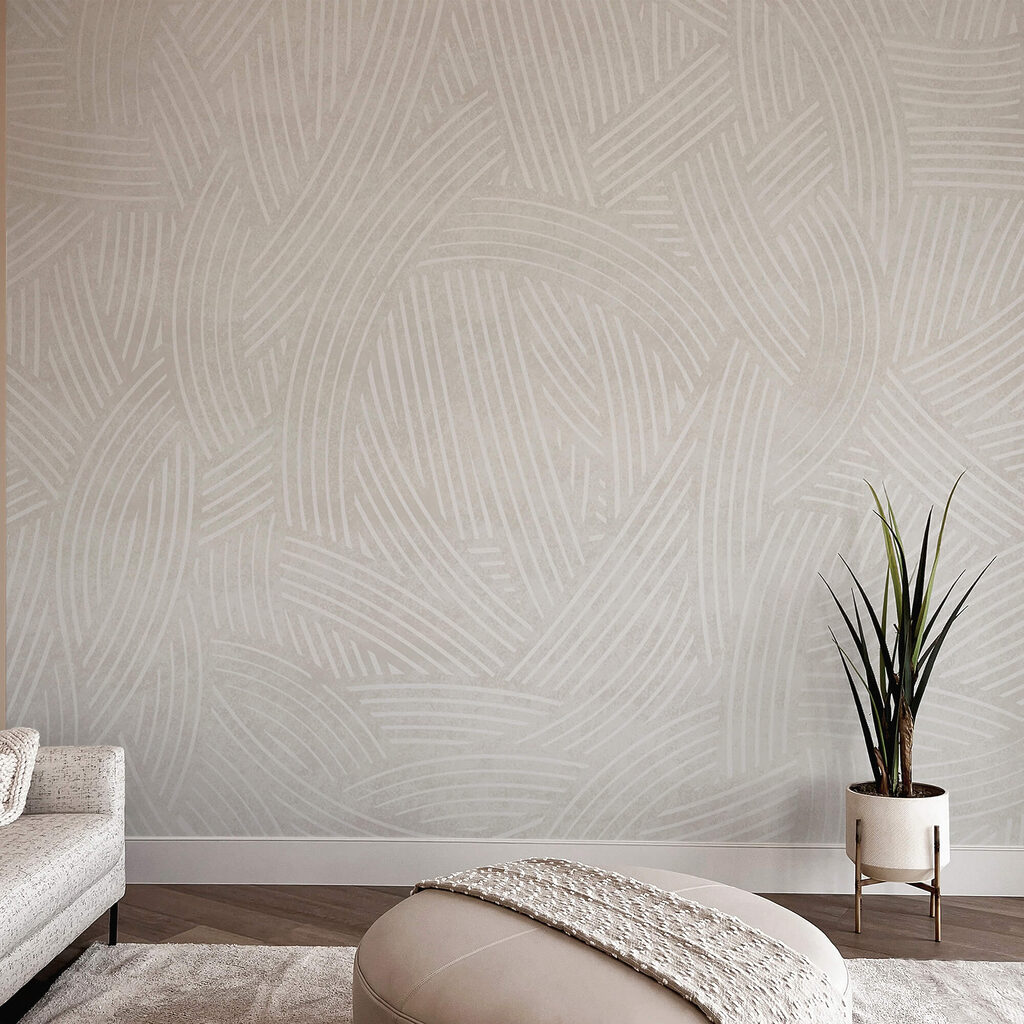 Linhas intrincadas criam uma elegância sutil