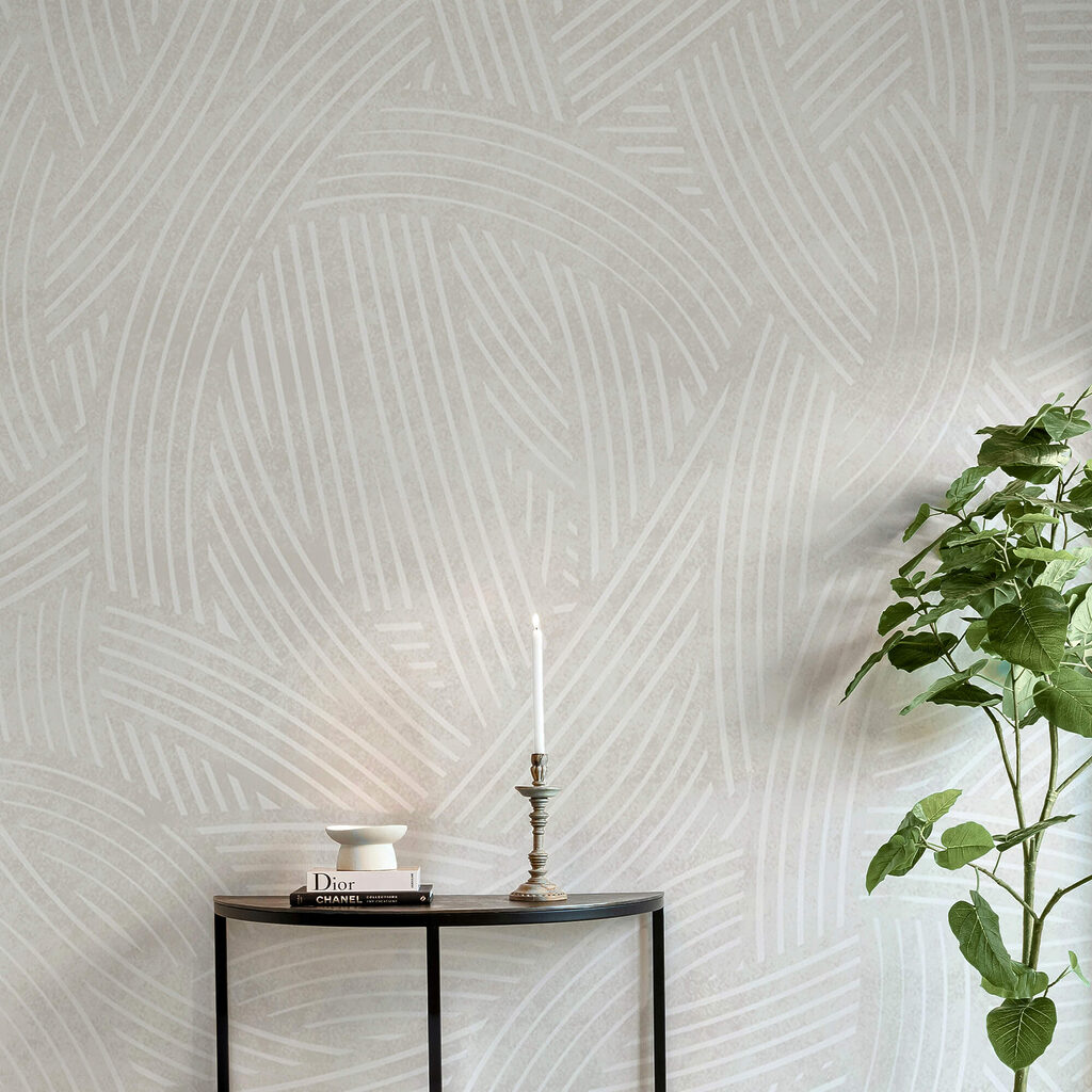 Linhas intrincadas criam uma elegância sutil