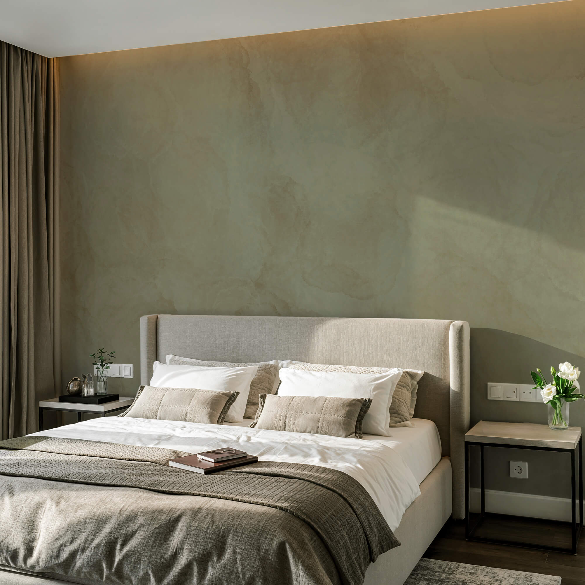 Tons místicos de cores terrosas