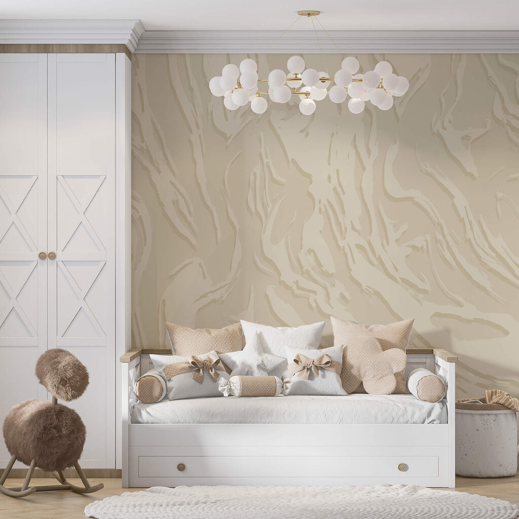 Superfície branca com linhas