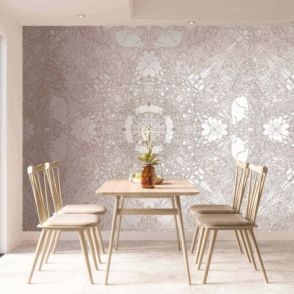 Padrão branco e vermelho