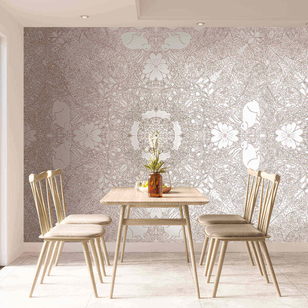 Padrão branco e vermelho