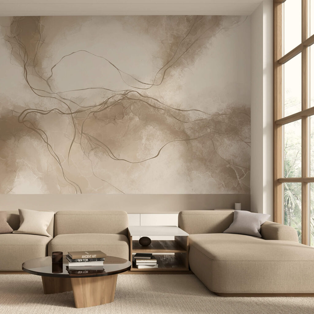 Tons suaves combinam-se num design elegante