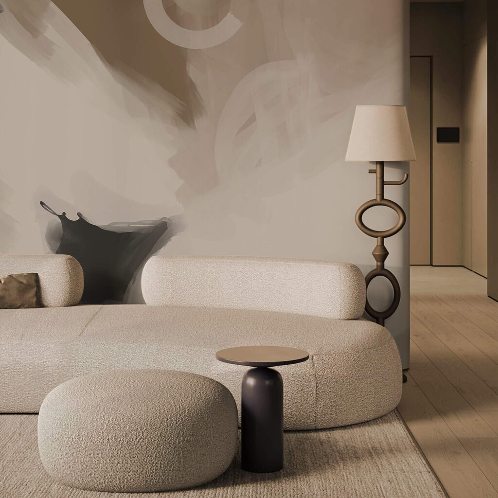 Pintura de uma raia-manta