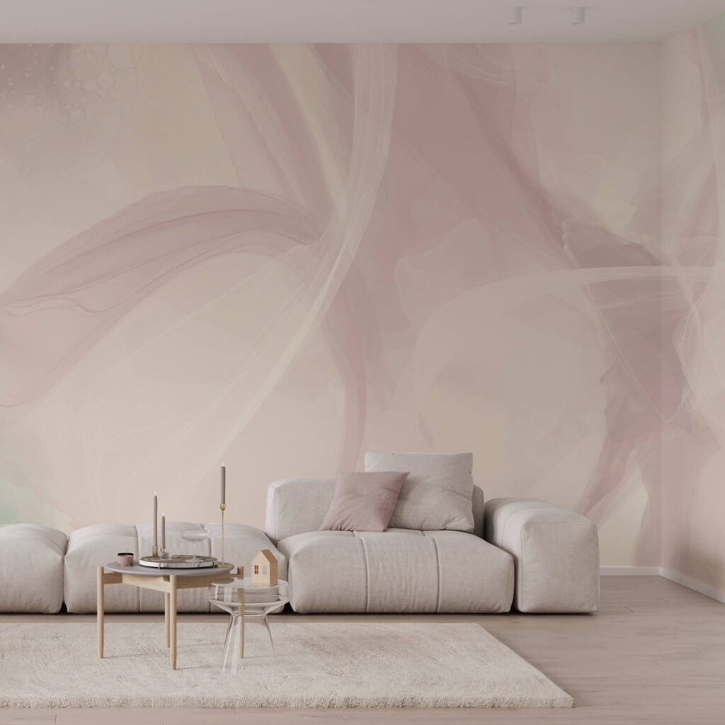 Tons suaves que se misturam em harmonia delicada