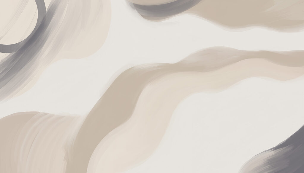 Abstract swirls in soft tones