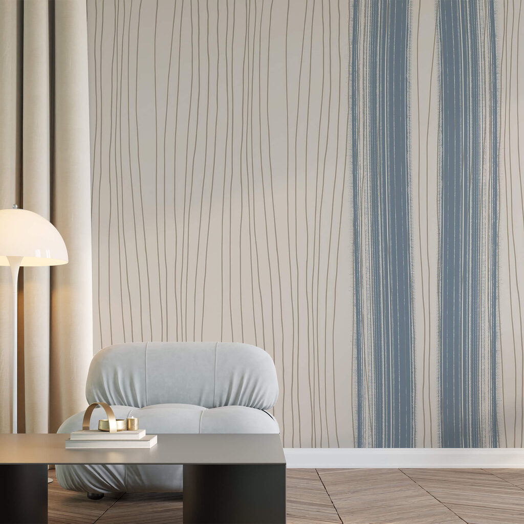 Linhas elegantes em cores suaves Linhas elegantes em cores suaves