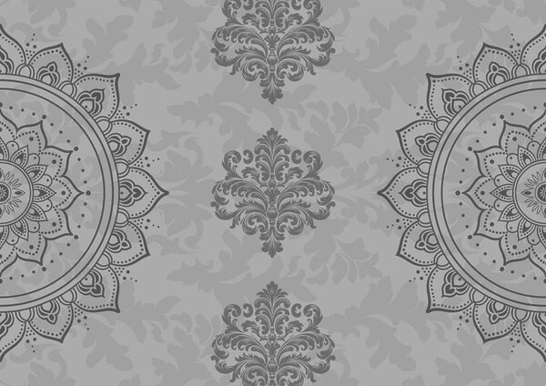 Grey and white pattern