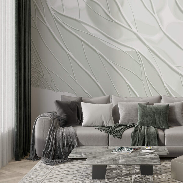 Fundo branco com linhas