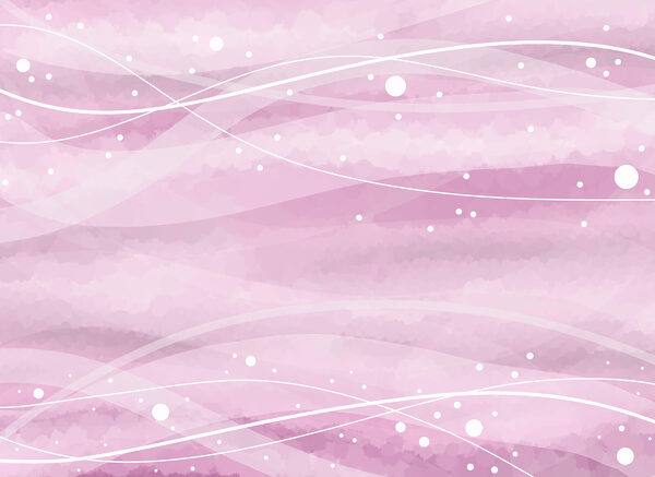Pink background with white lines and dots Pink background with white lines and dots