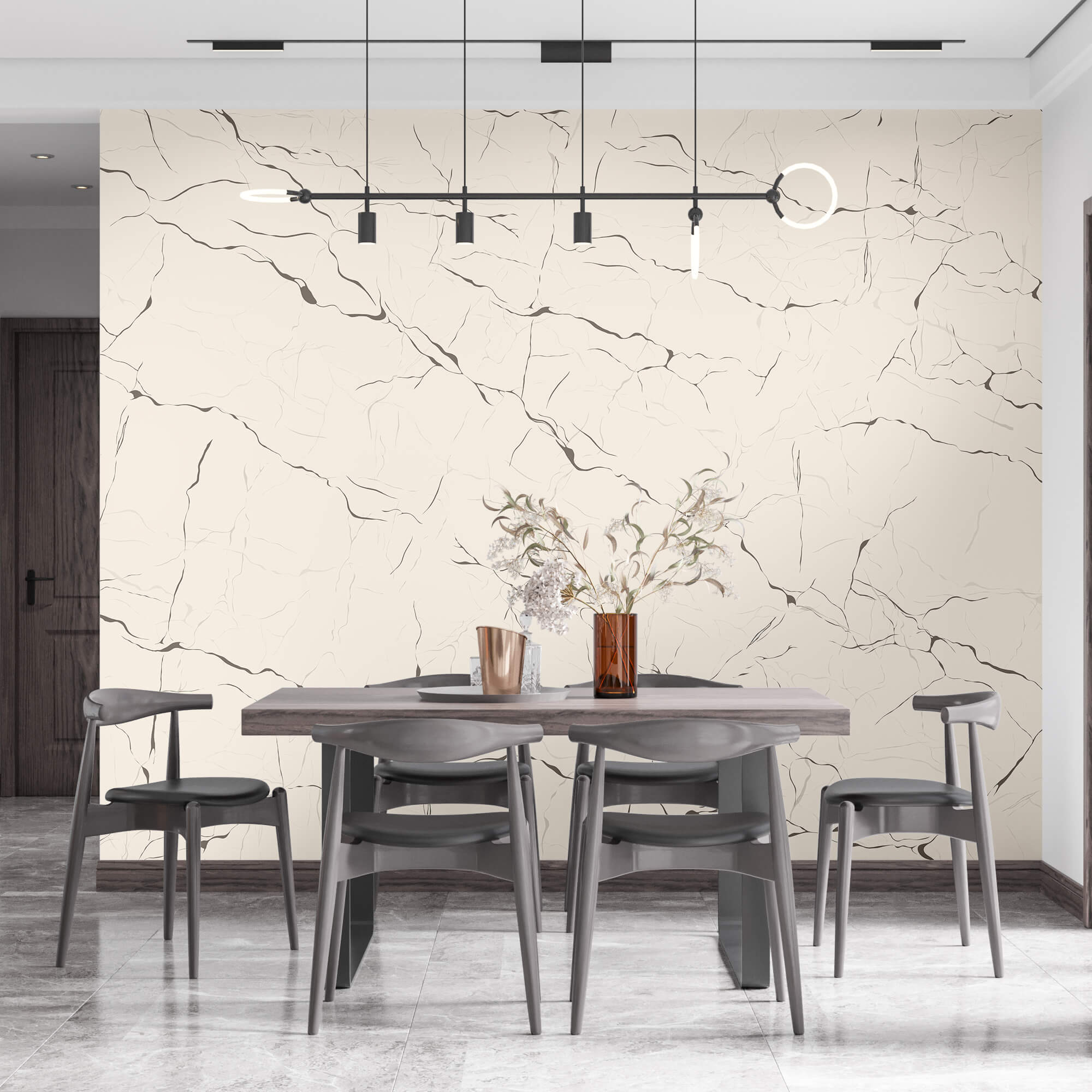 Superfície branca com rachaduras Superfície branca com rachaduras