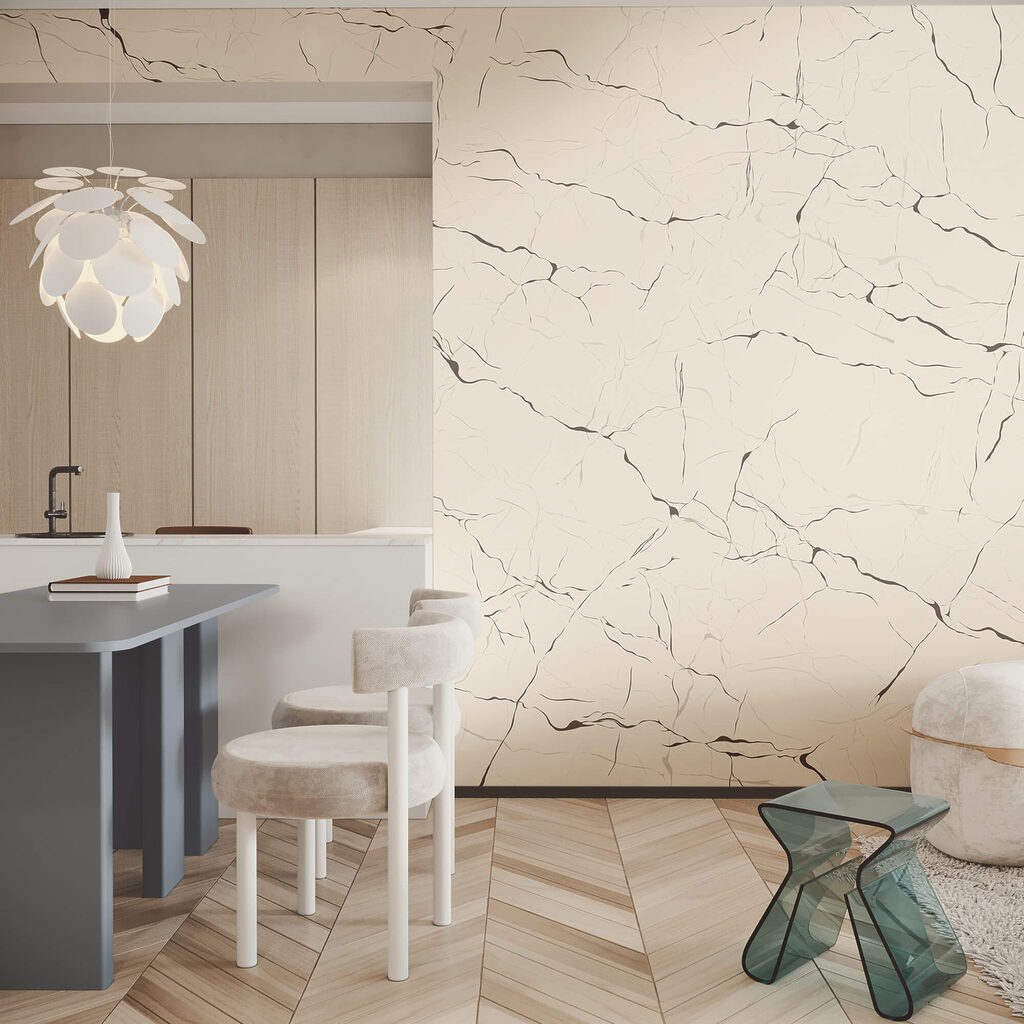 Superfície branca com rachaduras Superfície branca com rachaduras