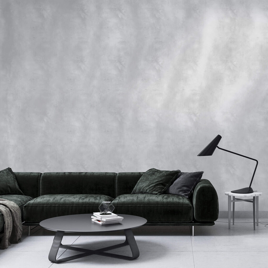 Superfície branca com pequenas ondas