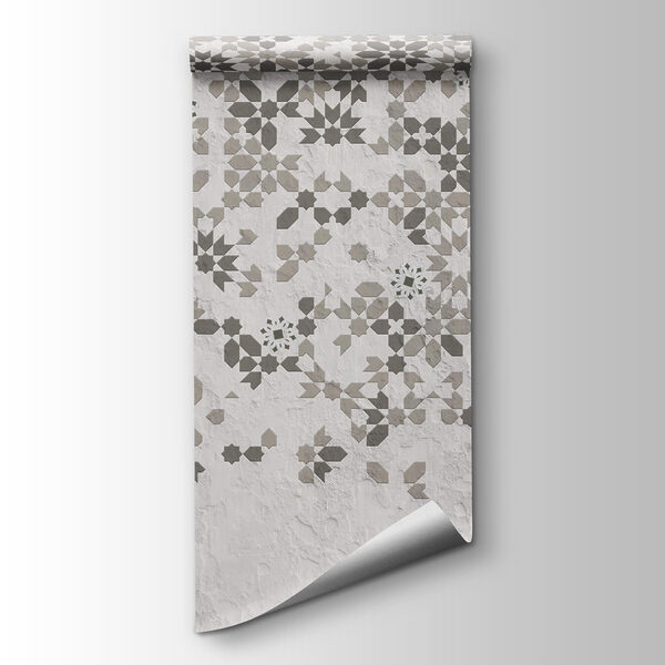 Wall with many different patterns