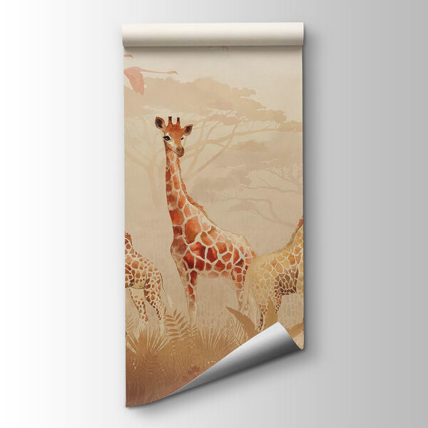 Group of giraffes in a field Group of giraffes in a field