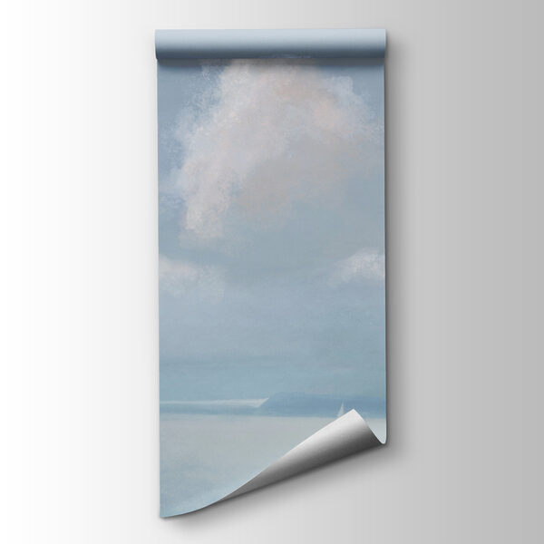 Sailboat in the middle of a body of water