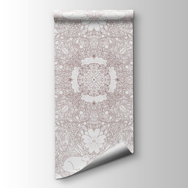 White and red pattern