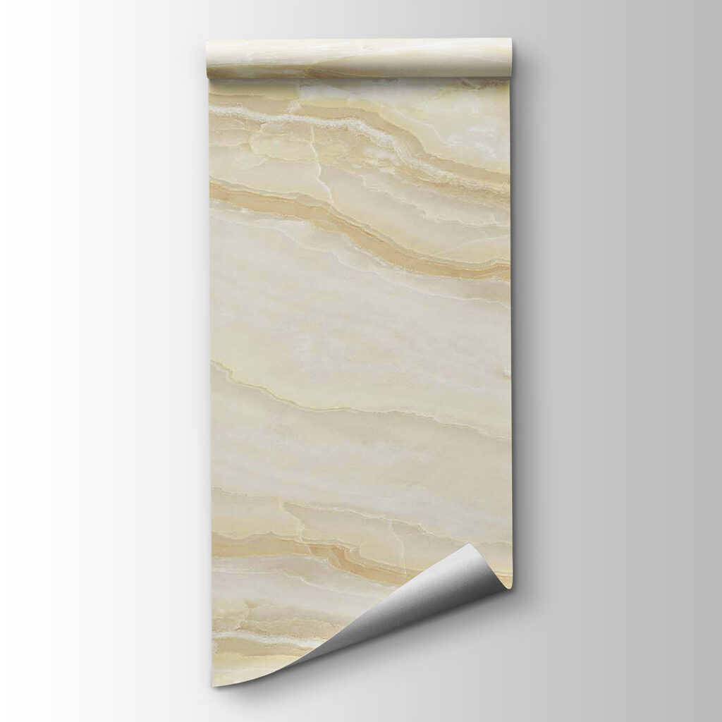 Soft waves of creamy textures