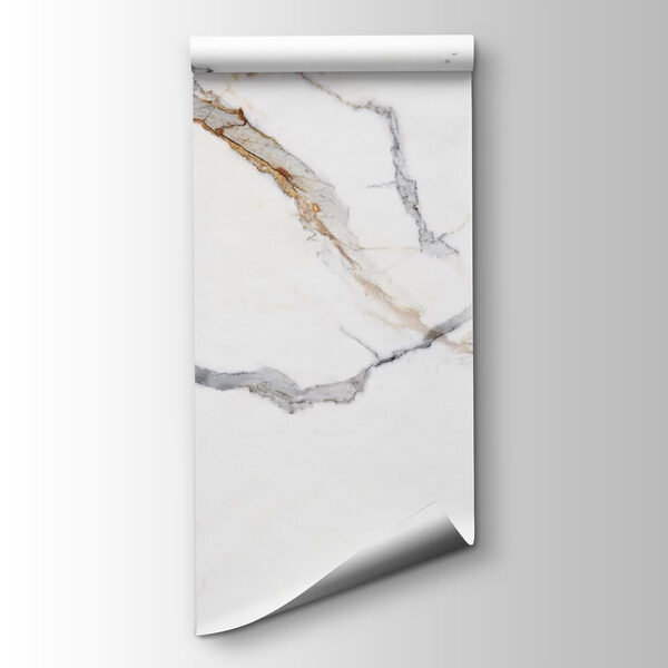 Elegant white marble with gray veins Elegant white marble with gray veins