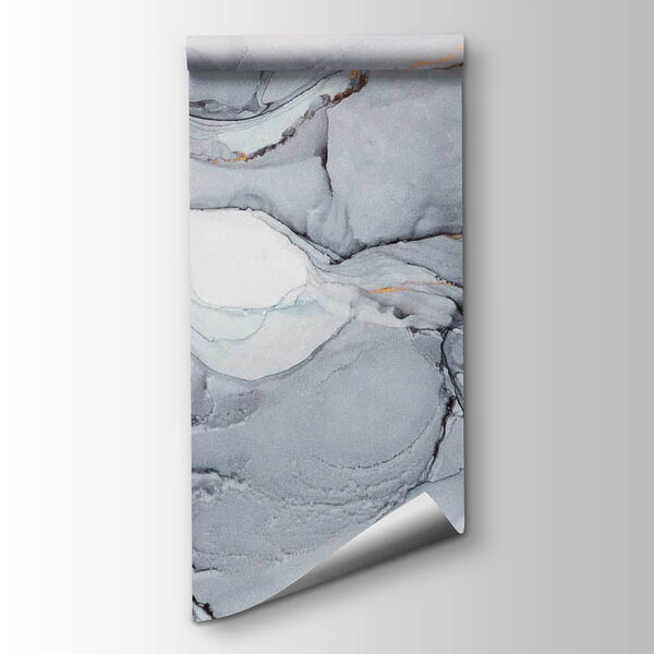 Abstract swirls of muted colors