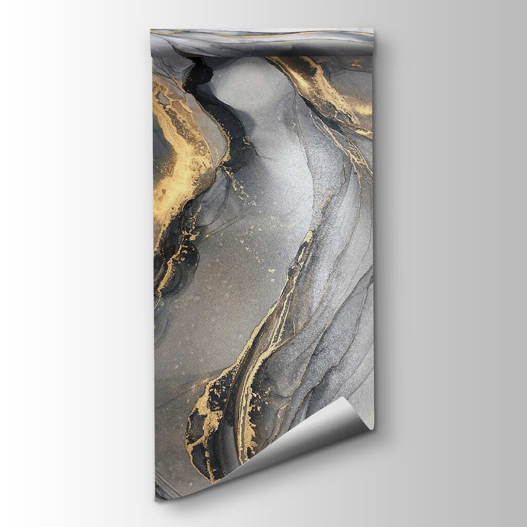 Elegant abstract art in muted tones