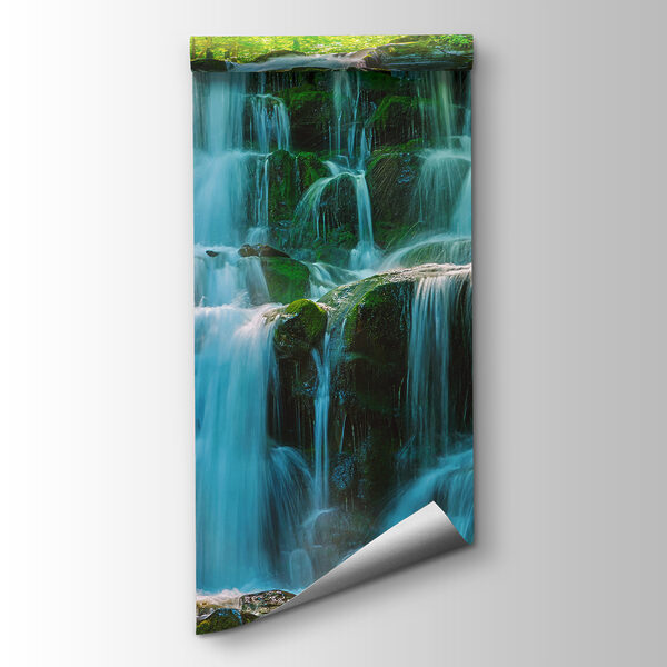 Waterfall in the woods Waterfall in the woods