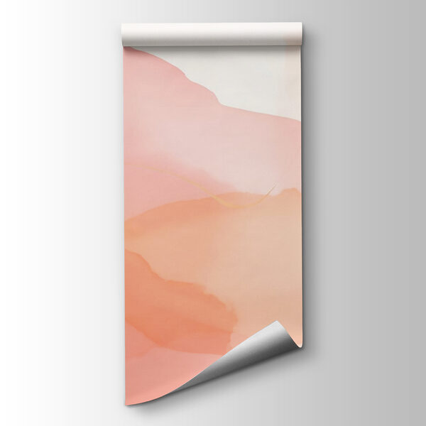 Soft hues blend in flowing design Soft hues blend in flowing design