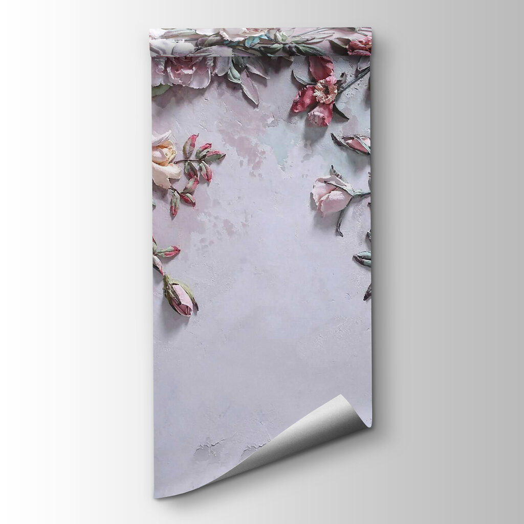 Delicate blooms on a soft canvas Delicate blooms on a soft canvas