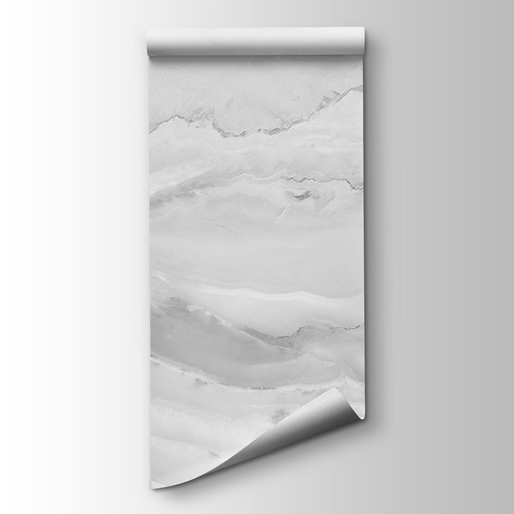 Elegant swirls of monochrome layers