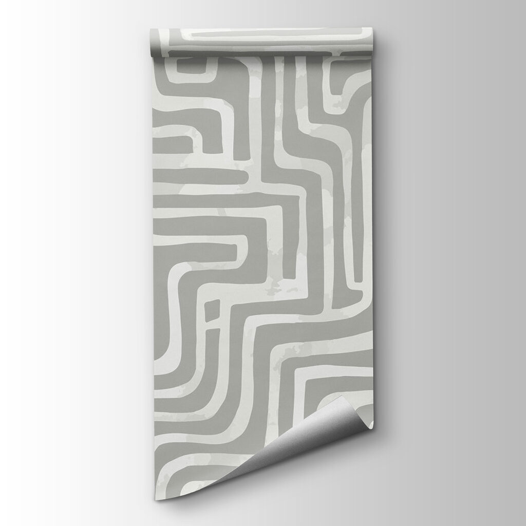 Grey and white maze Grey and white maze