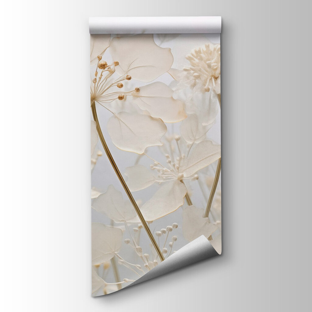 Delicate blooms in soft light