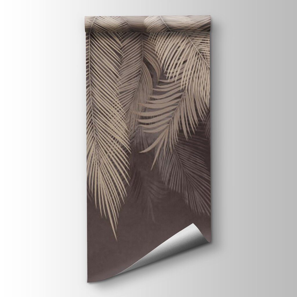 Elegant leaves on a subtle backdrop